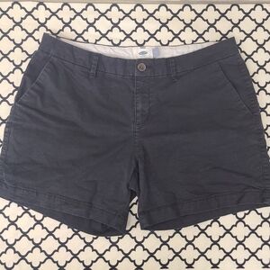 Old Navy Chino Shorts Black Size 6